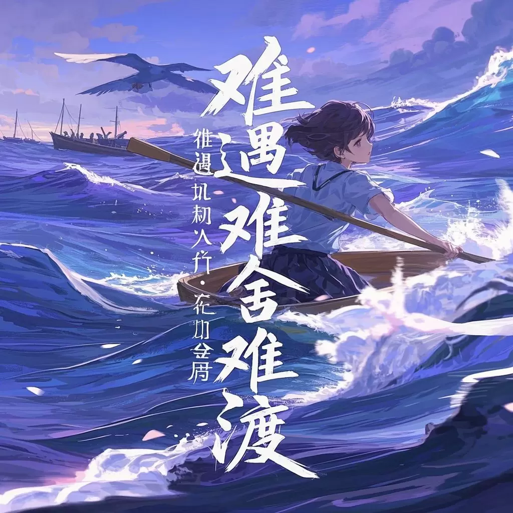 难遇难舍难渡我