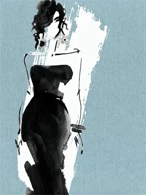 凶案女受害人现场