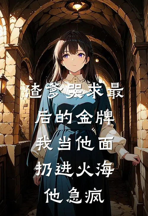 渣爹哭求最后的金牌，我当他面扔进火海，他急疯