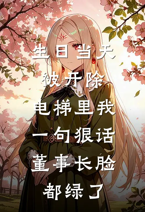 生日当天被开除，电梯里我一句狠话，董事长脸都绿了