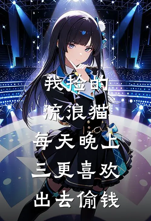 我捡的流浪猫，每天晚上三更喜欢出去偷钱